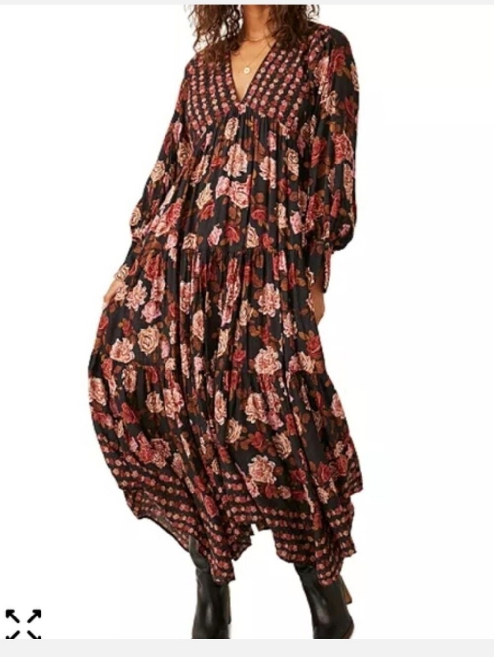 Free People Rose Maxi Dress